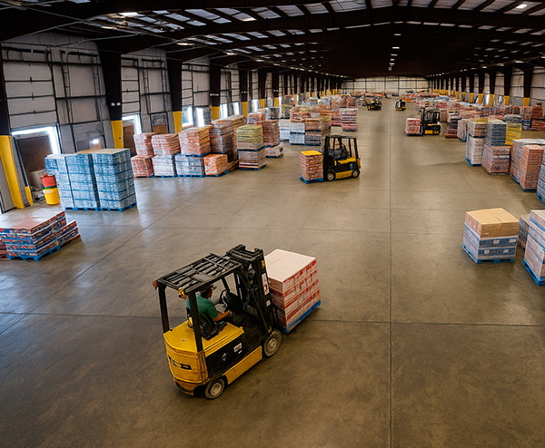 Transporte fracionado e armazenagem<br>Rota SC x SP (em breve)